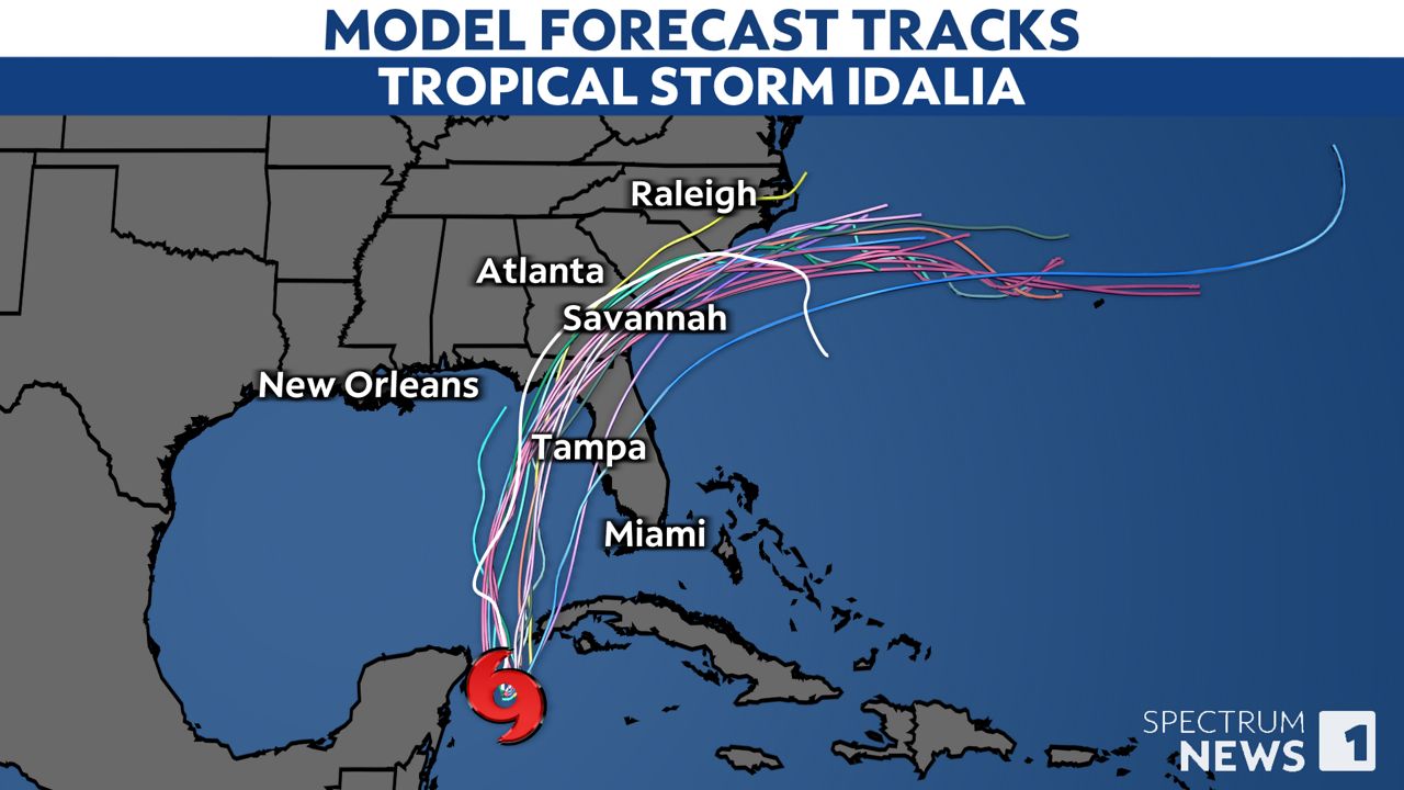 Watching the tropical system in the Gulf